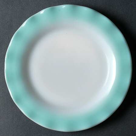 Ripple Blue 7" Salad Plate