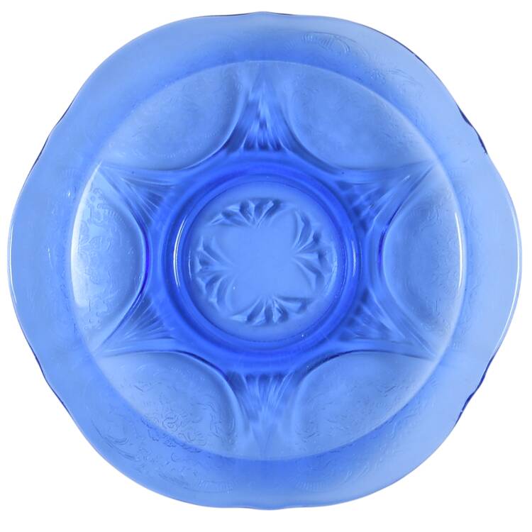 Royal Lace Cobalt Blue Saucer Only