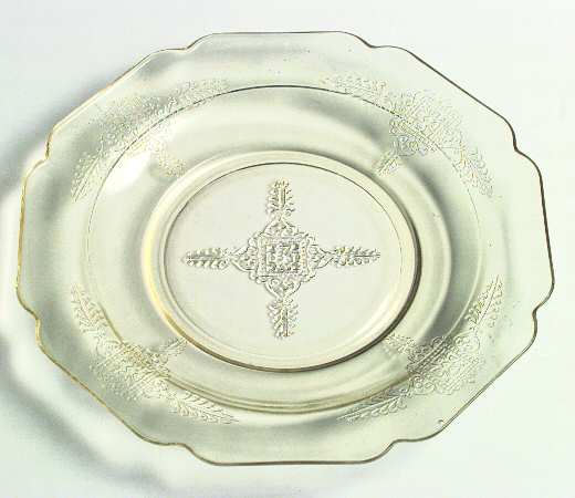 Roxana Yellow Bread & Butter Plate