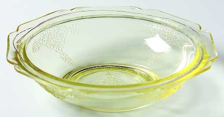 Roxana Yellow Small Fruit Dessert Bowl