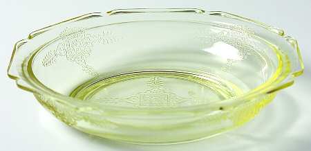 Roxana Yellow Cereal Bowl
