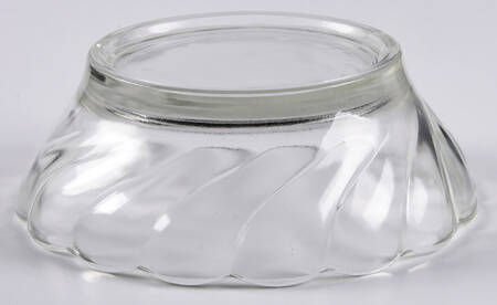 Colonial Swirl Shell Punch Bowl Stand