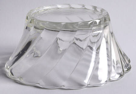 Colonial Swirl Shell Punch Bowl Stand