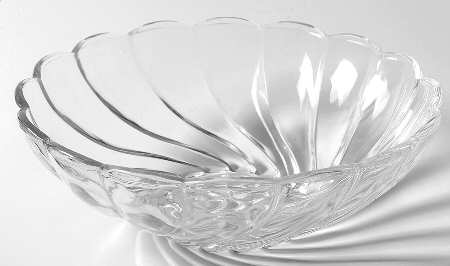 Colonial Swirl Shell 9" Round Bowl