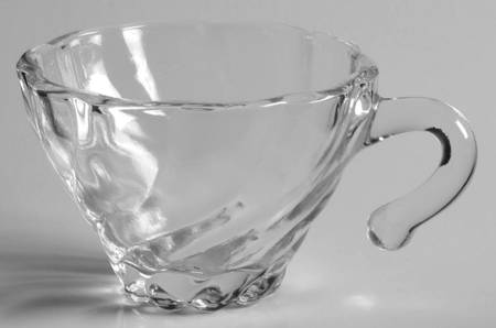 Colonial Swirl Shell Snack Cup for Snack Plate