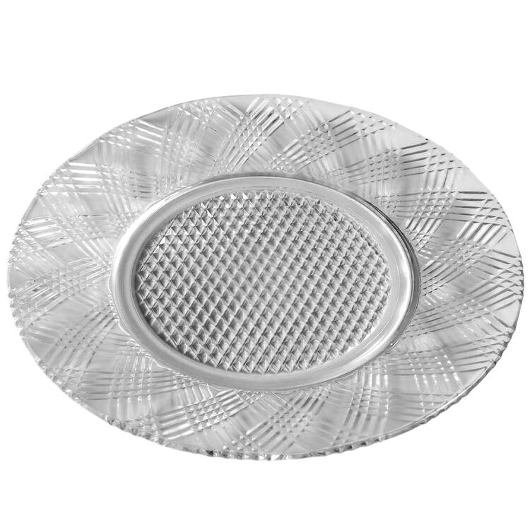 Starlight Clear Dinner Plate