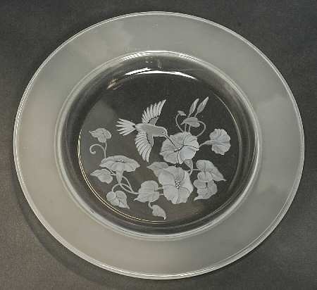 Hummingbird Luncheon Plate
