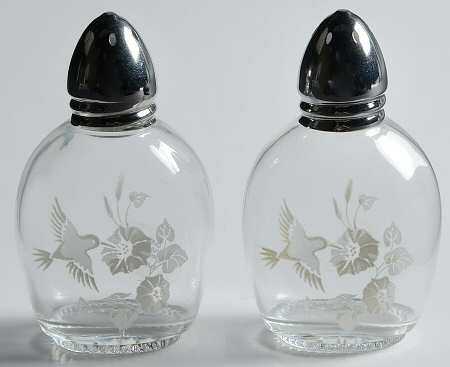 Hummingbird Shaker Set w/Metal Lids