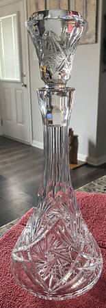 Pinwheel Decanter & Stopper