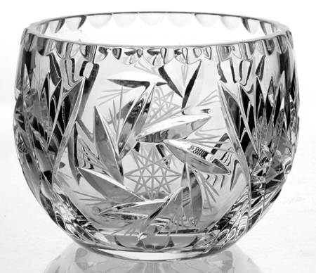 Pinwheel 5" Rose Bowl by American Cut