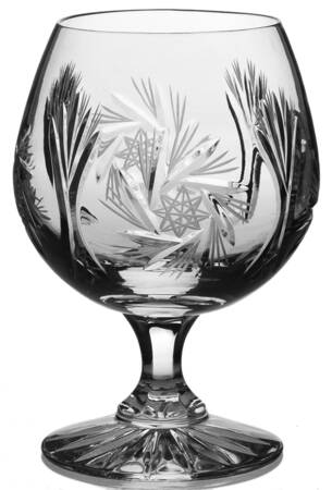 Pinwheel Brandy Glass