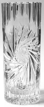 Pinwheel 9" Straight Vase