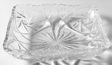 Pinwheel 8" Square Bowl