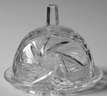 Pinwheel Round Covered Butter