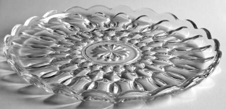 Fairfield Clear Dinner Plate