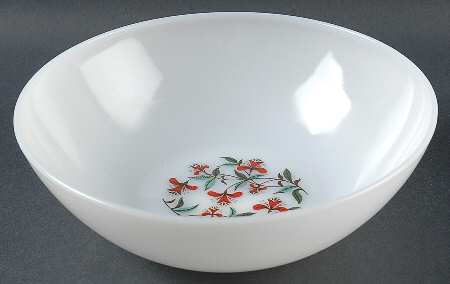 Honeysuckle Round Vegetable Bowl