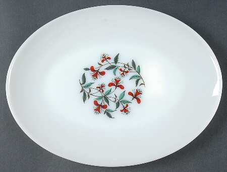 Honeysuckle Under 13" Platter