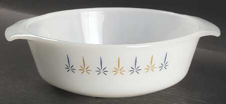 Candle Glow 1 Quart Round Casserole No Lid