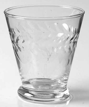 Laurel (Polished Cut) 4 Oz Flat Tumbler