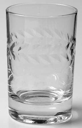 Laurel (Polished Cut) Flat Juice Glass