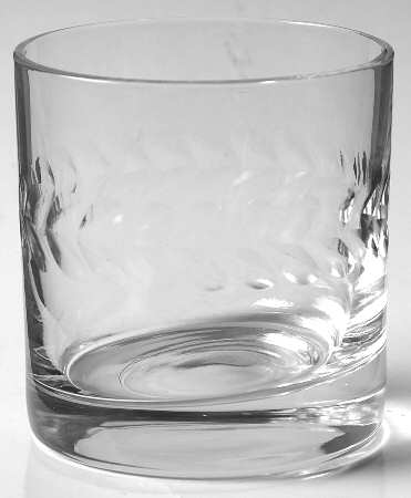 Laurel (Polished Cut) 5 Oz Flat Tumbler