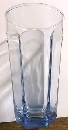 Courtney Light Blue 14 Oz Flat Tumbler