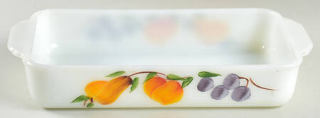 Fruit 12" Rectangular Baker