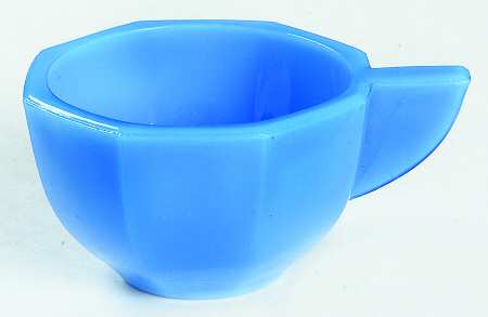 Octagonal Blue Child's Cup No Saucer