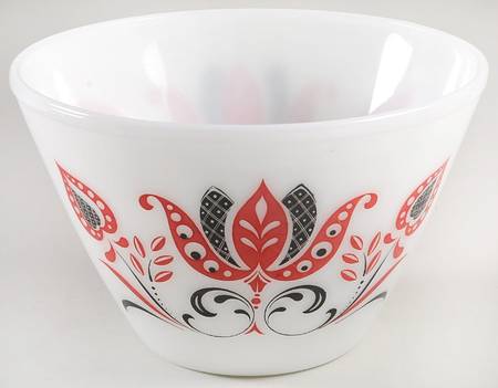 Modern Tulips 9" Splash Proof Mixing Bowl