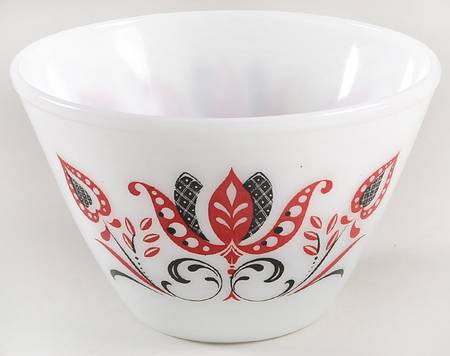 Modern Tulips 8" Splash Proof Mixing Bowl