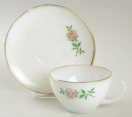 Anniversary Rose Cup & Saucer Set