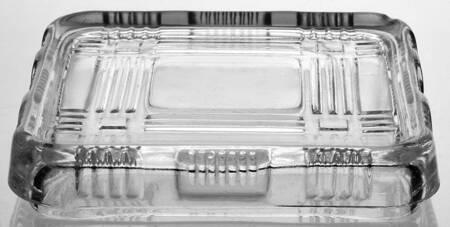 Crisscross Clear Lid for Small Square Refrigerator Dish