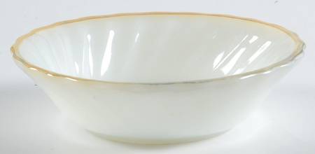 Swirl Golden Shell Lustre Small Fruit Dessert Bowl