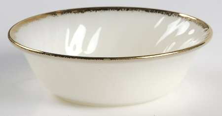 Swirl Golden Anniversary Small Fruit Dessert Bowl