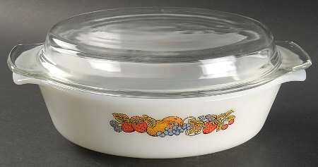 Nature's Bounty 1.5 Quart Oval Covered Casserole