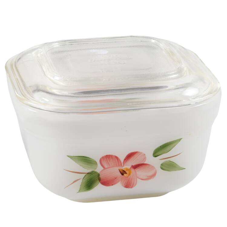 Peach Blossom Small Refrigerator Jar & Lid