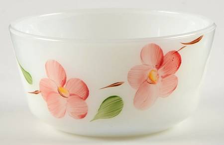 Peach Blossom Custard Cup