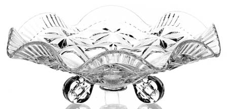 Stars & Bars Three-Toed Bowl by Anchor Hocking