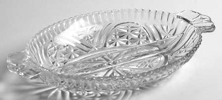 Stars & Bars 10" Oval 2 Part Relish
