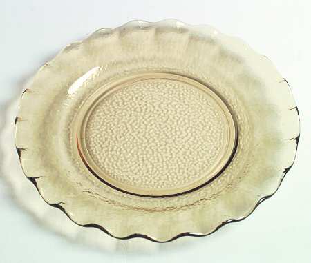 Pebbletone Gold Luncheon Plate