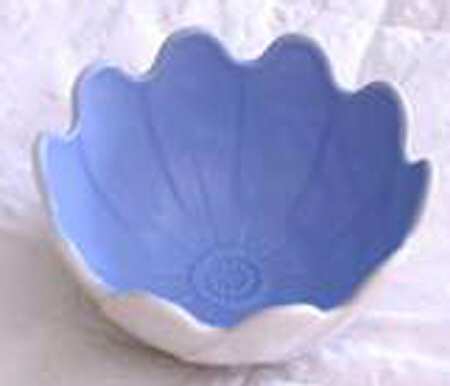 Leaf and Blossom Blue Blossom Bowl