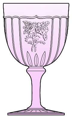Mayfair Pink Frosted by Anchor Hocking