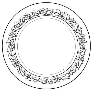 Embossed Floral Milk Glass