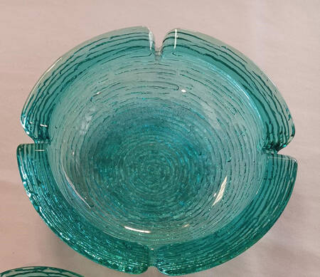 Soreno Aquamarine 8" Ashtray