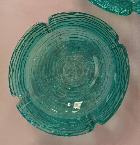 Soreno Aquamarine 6" Ashtray