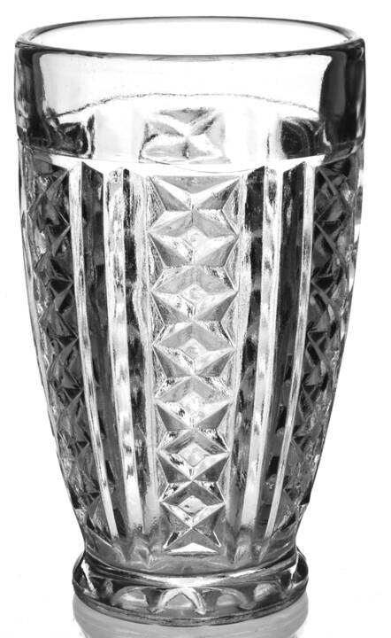 Diamond Clear 6 Oz Flat Tumbler