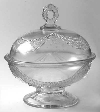 Garfield Drape Round Covered Butter