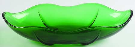 Swedish Modern Forest Green 9" Oval Relish