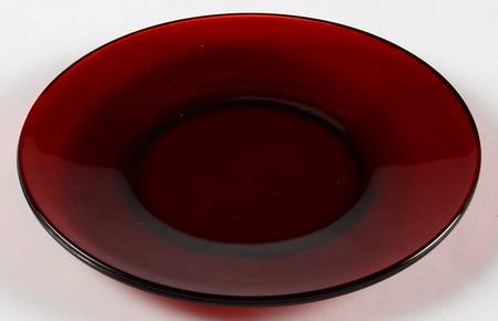 Baltic Royal Ruby Bread & Butter Plate by Anchor Hocking