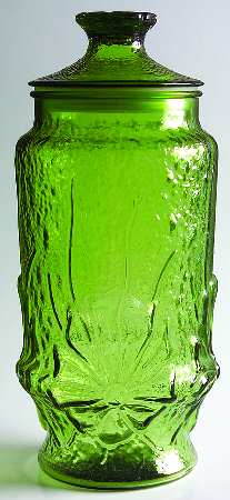 Rainflower Avocado Green 11" Storage Jar with Lid